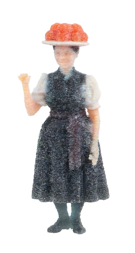 Jubiläumsmodell Öhlermühle mit Figur