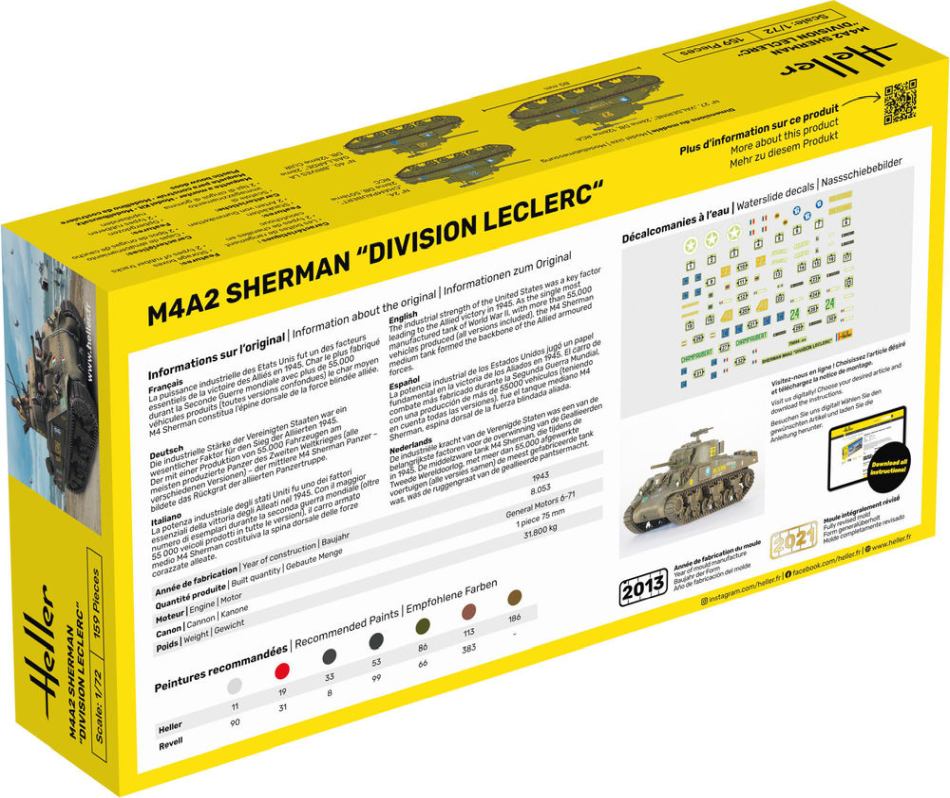 STARTER KIT M4A2 Sherman, Leclerc
