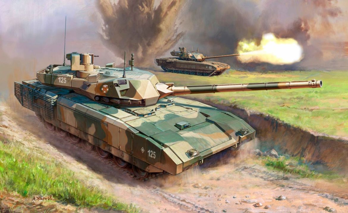 1:35 T-14 Armata Russian Main BattleTank