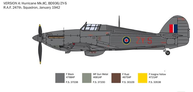 1:48 Hurricane Mk.II C