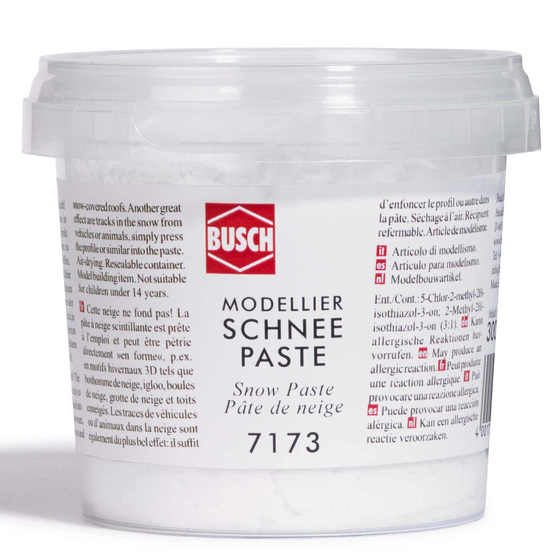 Modellier-Schneepaste