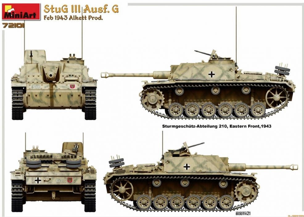 1:72 Deutscher StuG III Ausf.G Prod.1943
