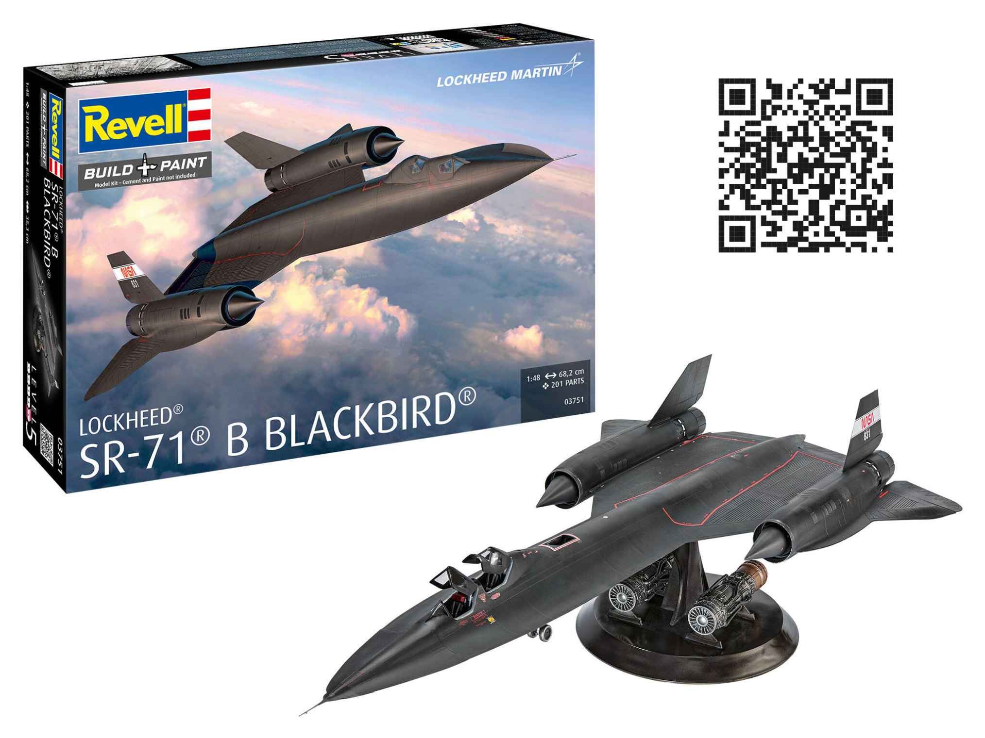 1:48-Lockheed SR-71B Blackbird