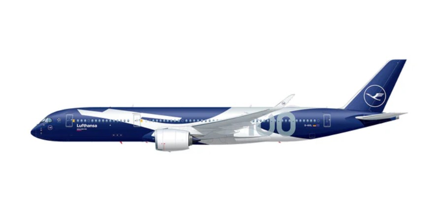 1:144-Geschenkset A350-900 - Lufthansa