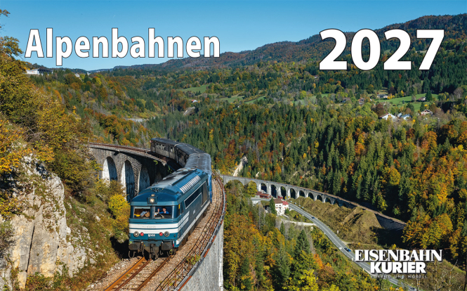 Alpenbahnen - Kalender 2027
