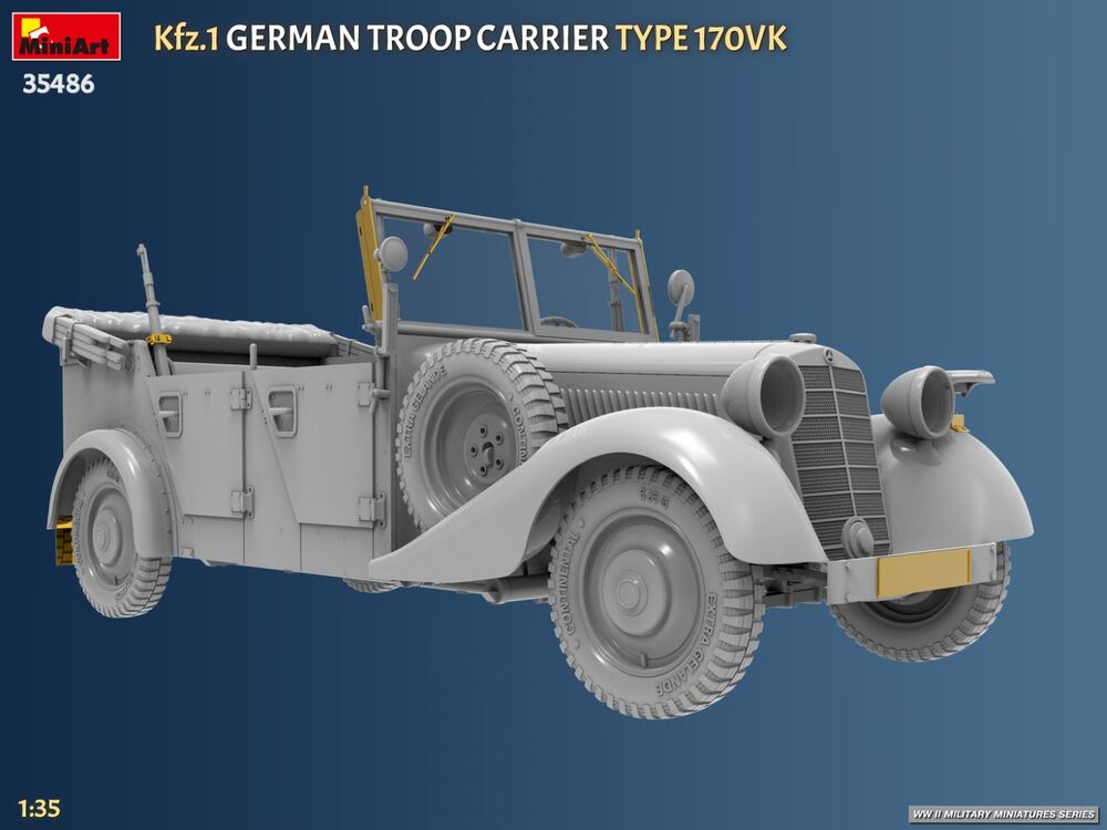 Kfz.1 German Troop Carrier Type 170VK