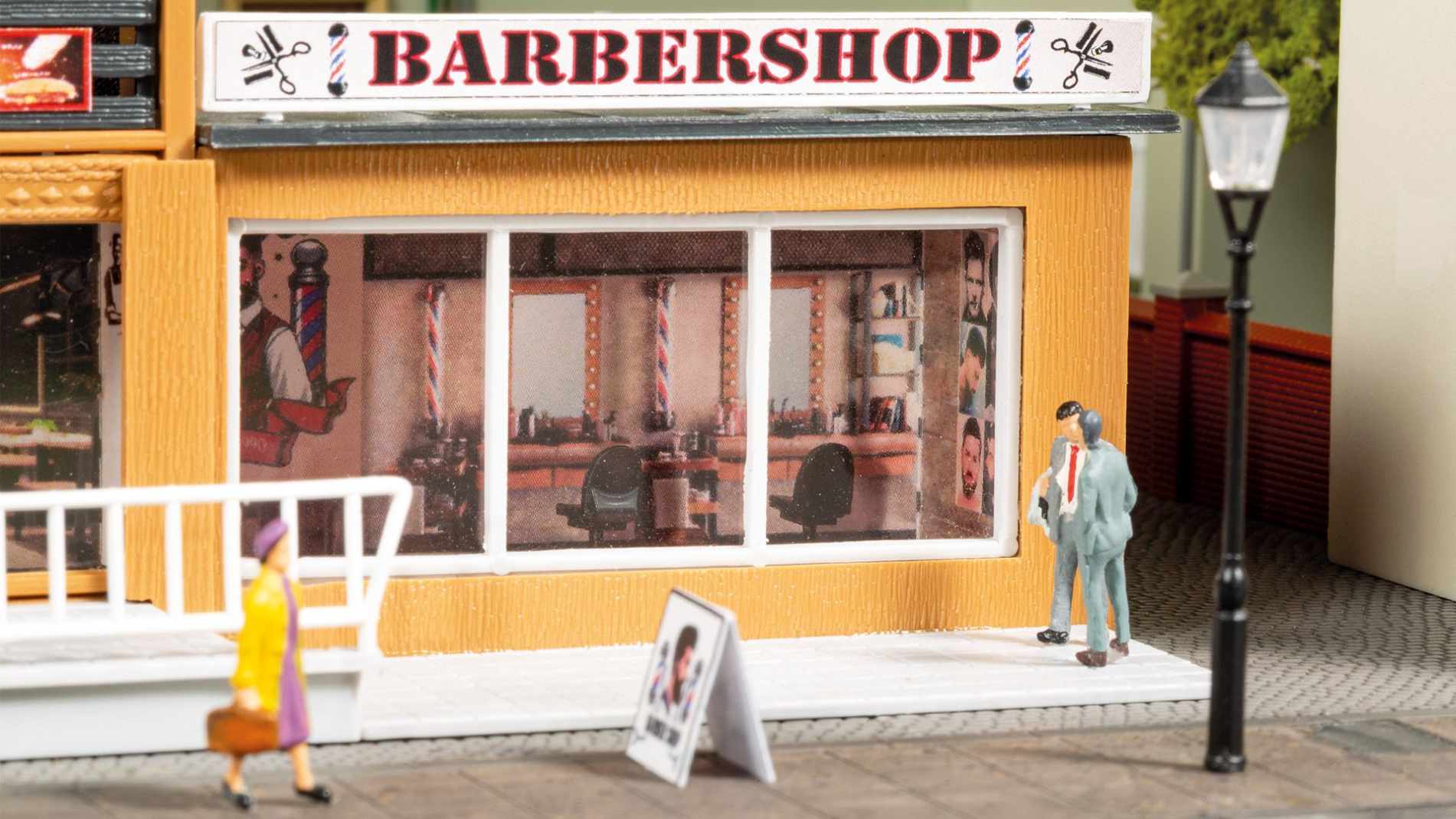 Döner und Barbershop