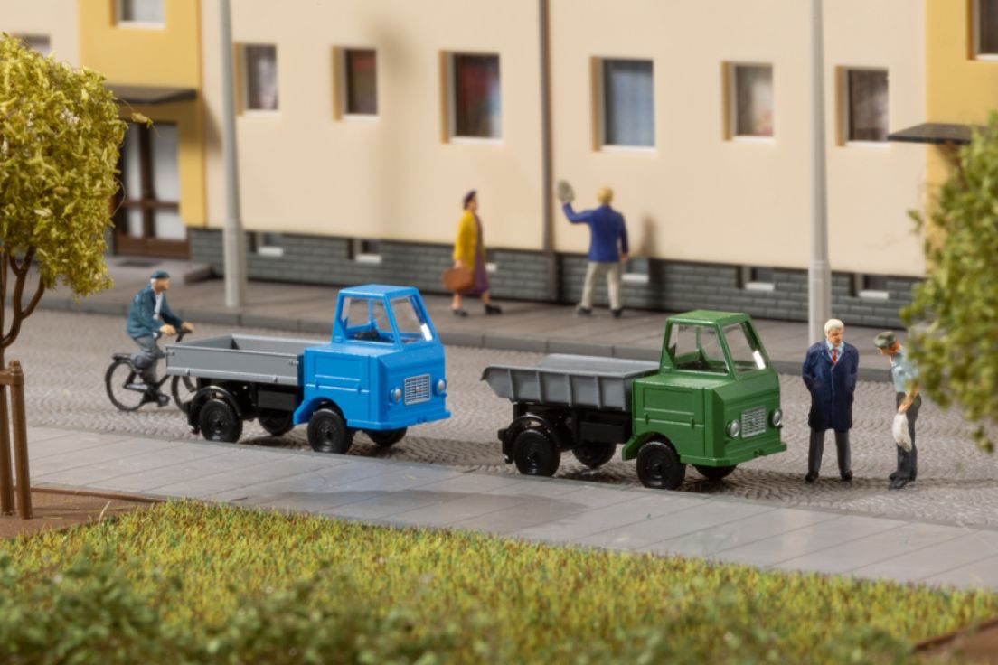 N-Multicar M22 Muldenkipper und Pritsche