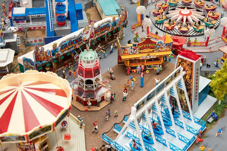 H0-Kirmes-Set Jahrmarktvergnügen