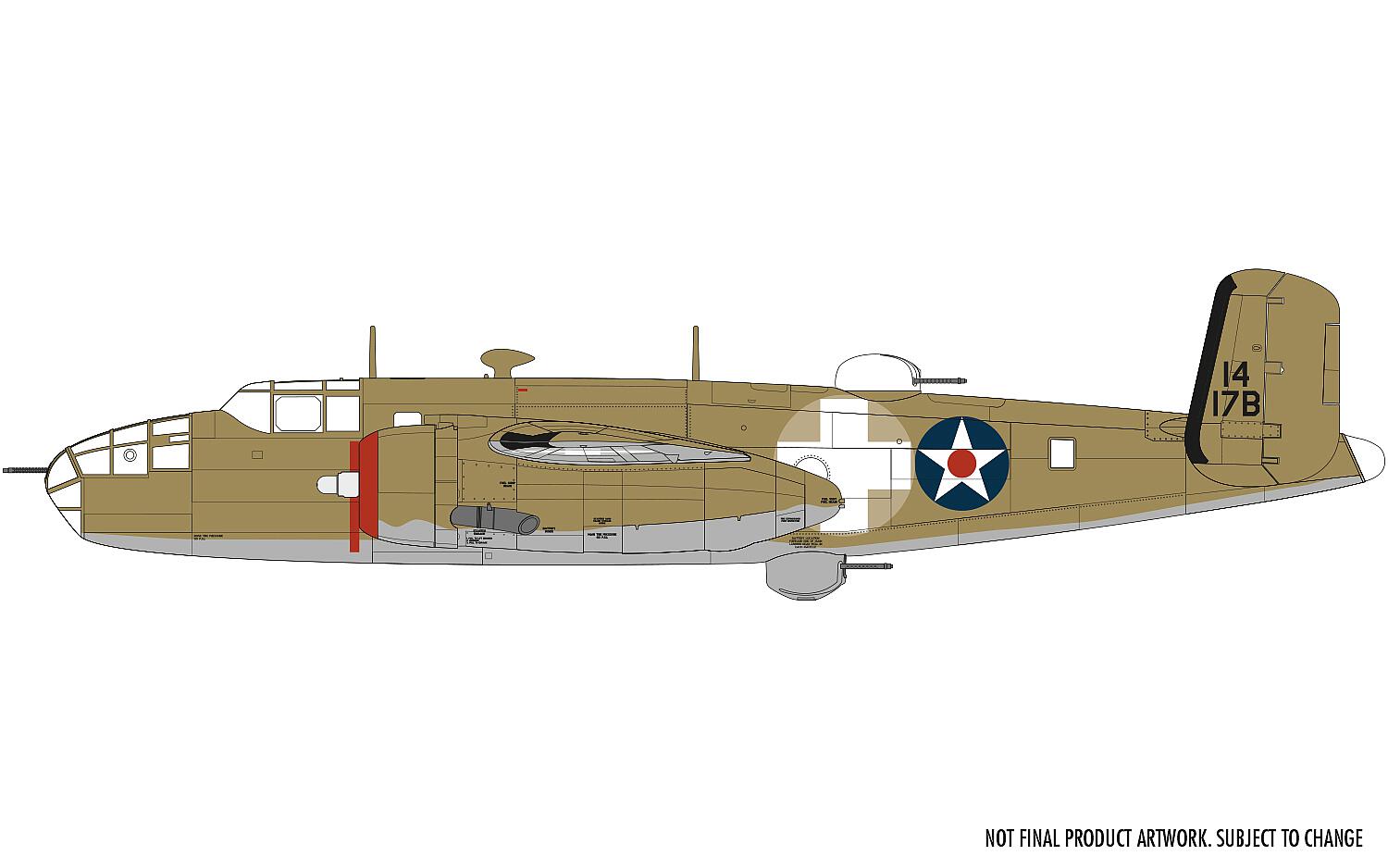 1/72 North American B25B Mitchell