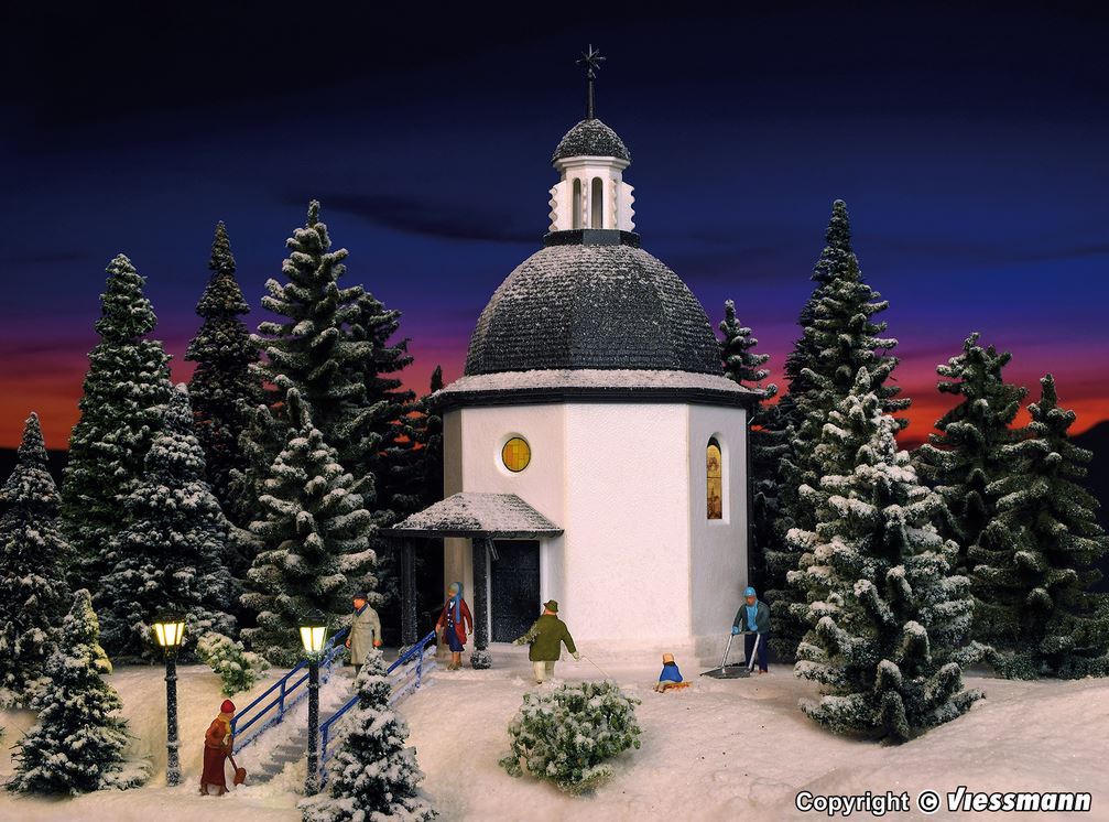 N-Stille-Nacht-Gedächtniskapelle mit LED