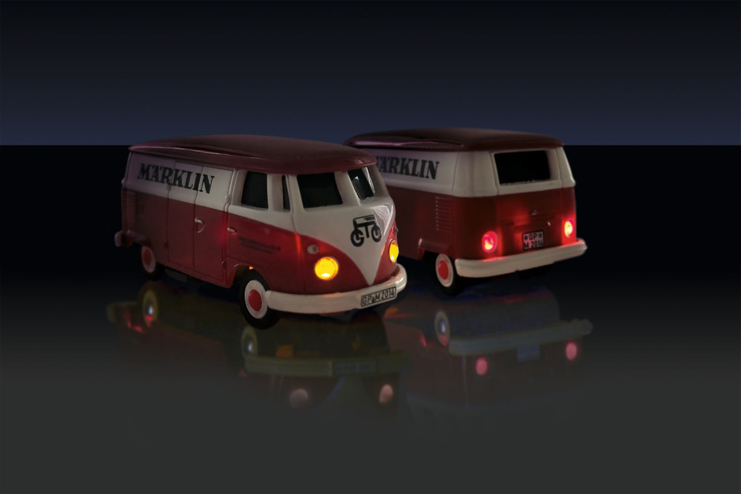 1:87-VW T1 Kastenwagen, 2,4Gh RC-Funk