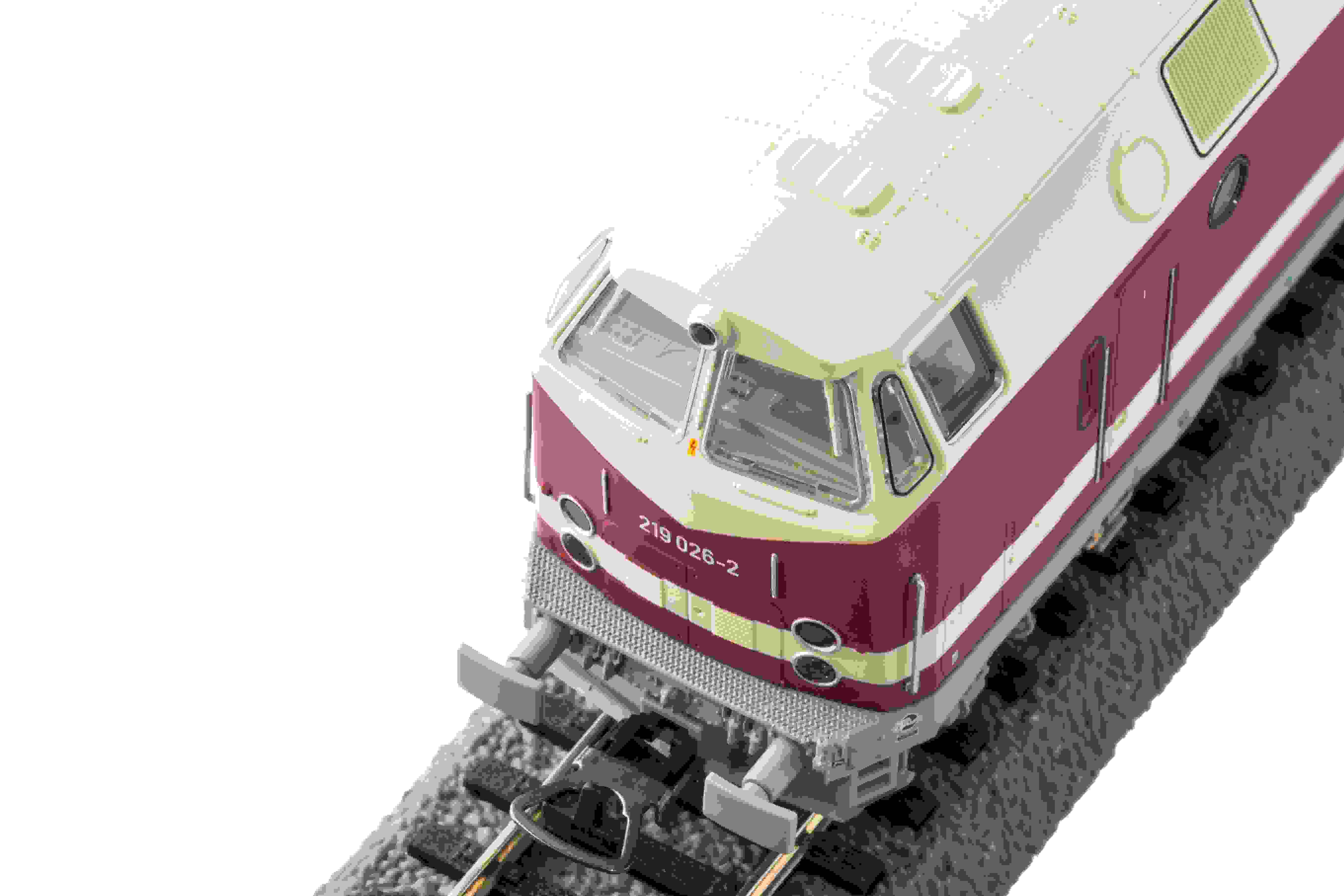 AC-Sound-Diesellok BR 219 Licht oben DB