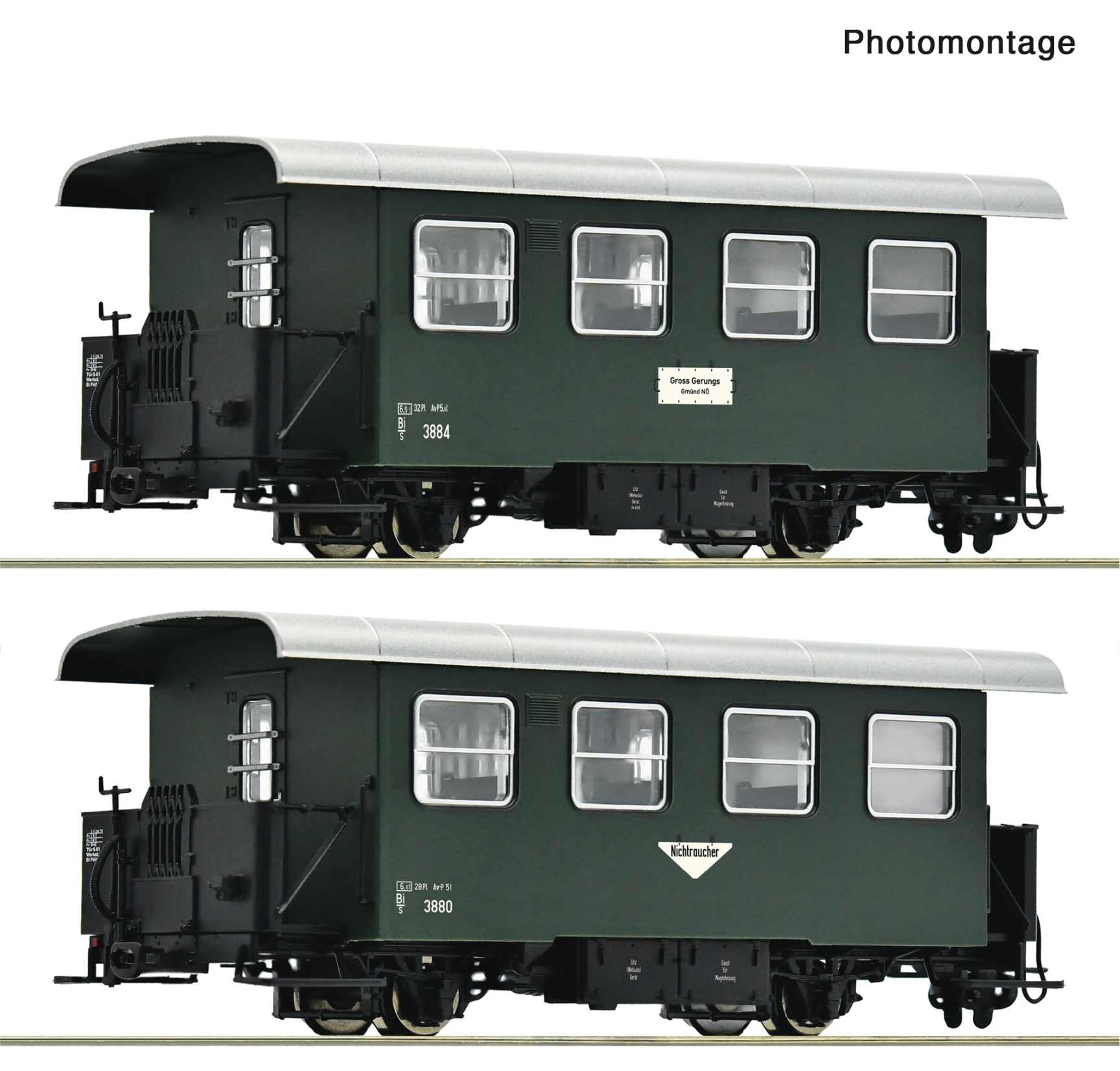2er Set Spantenwagen OEBB, Ep.IV