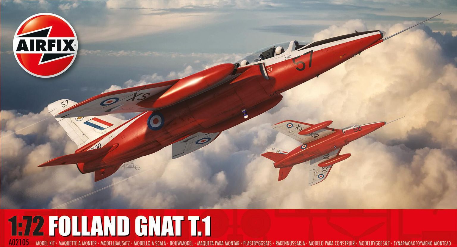 1/72 Folland Gnat T.1