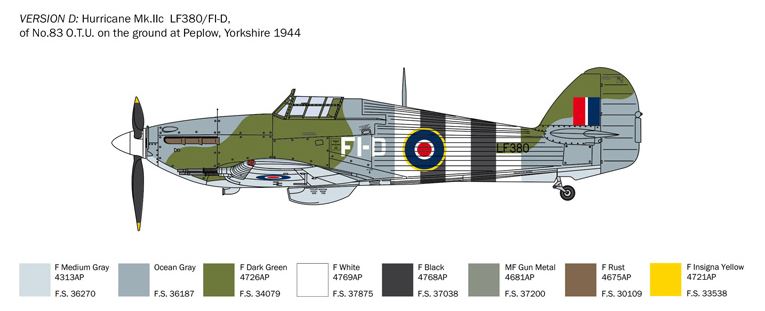 1:48 Hurricane Mk.II C