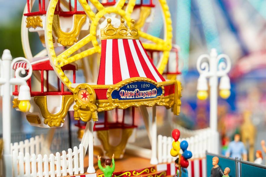 H0-Nostalgie Dampf-Riesenrad