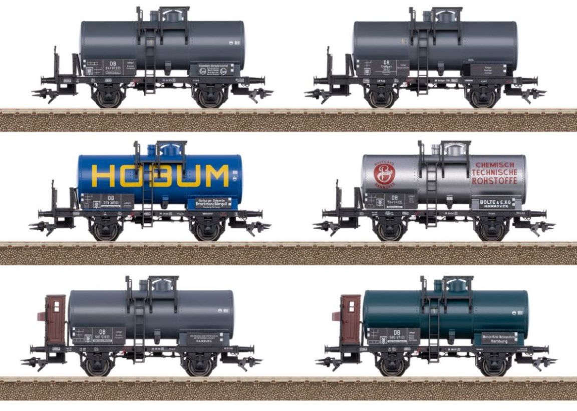 Kesselwagen-Set, DB, Ep.III