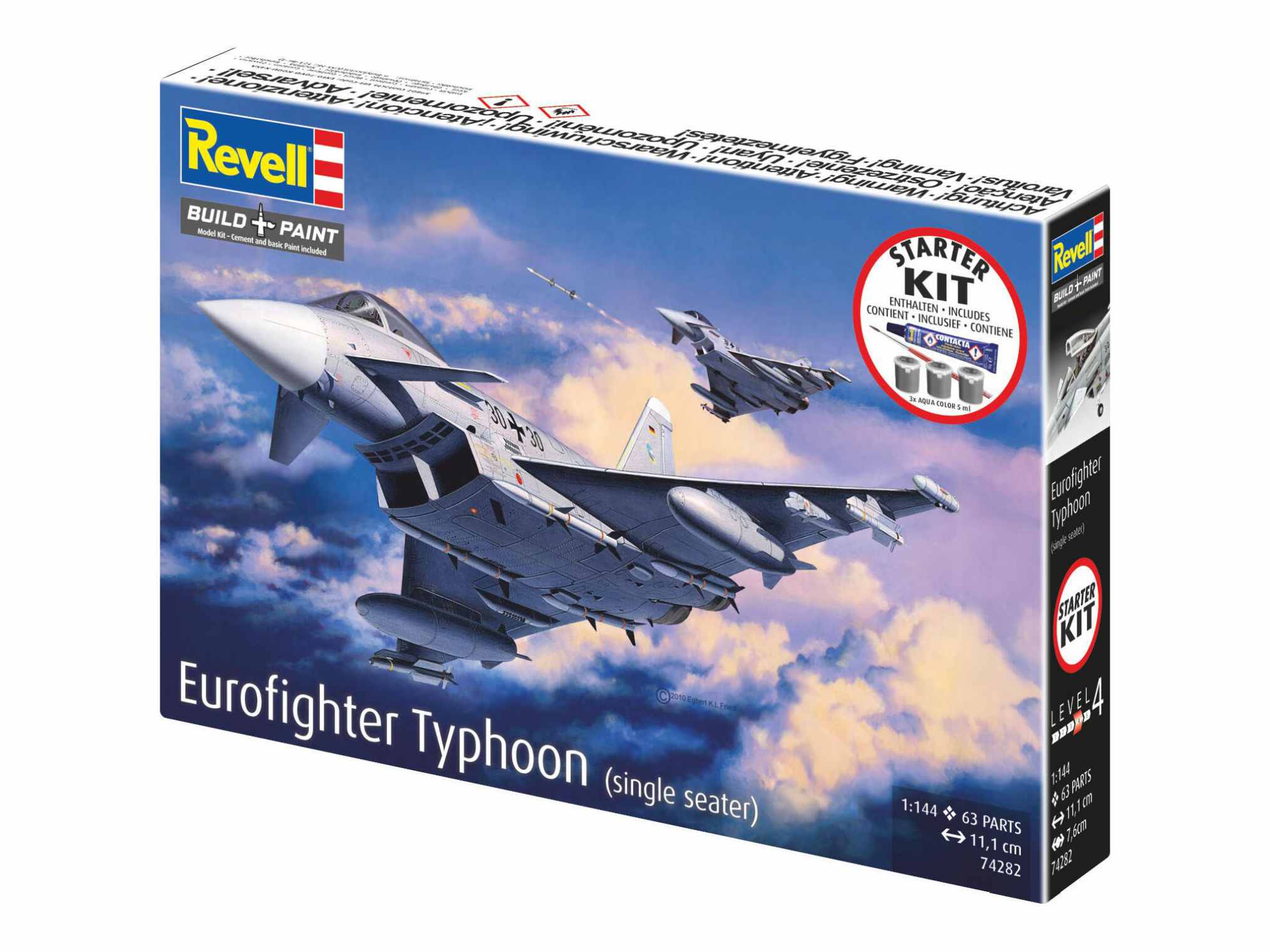 1:144-Starter Kit Eurofighter Typhoon