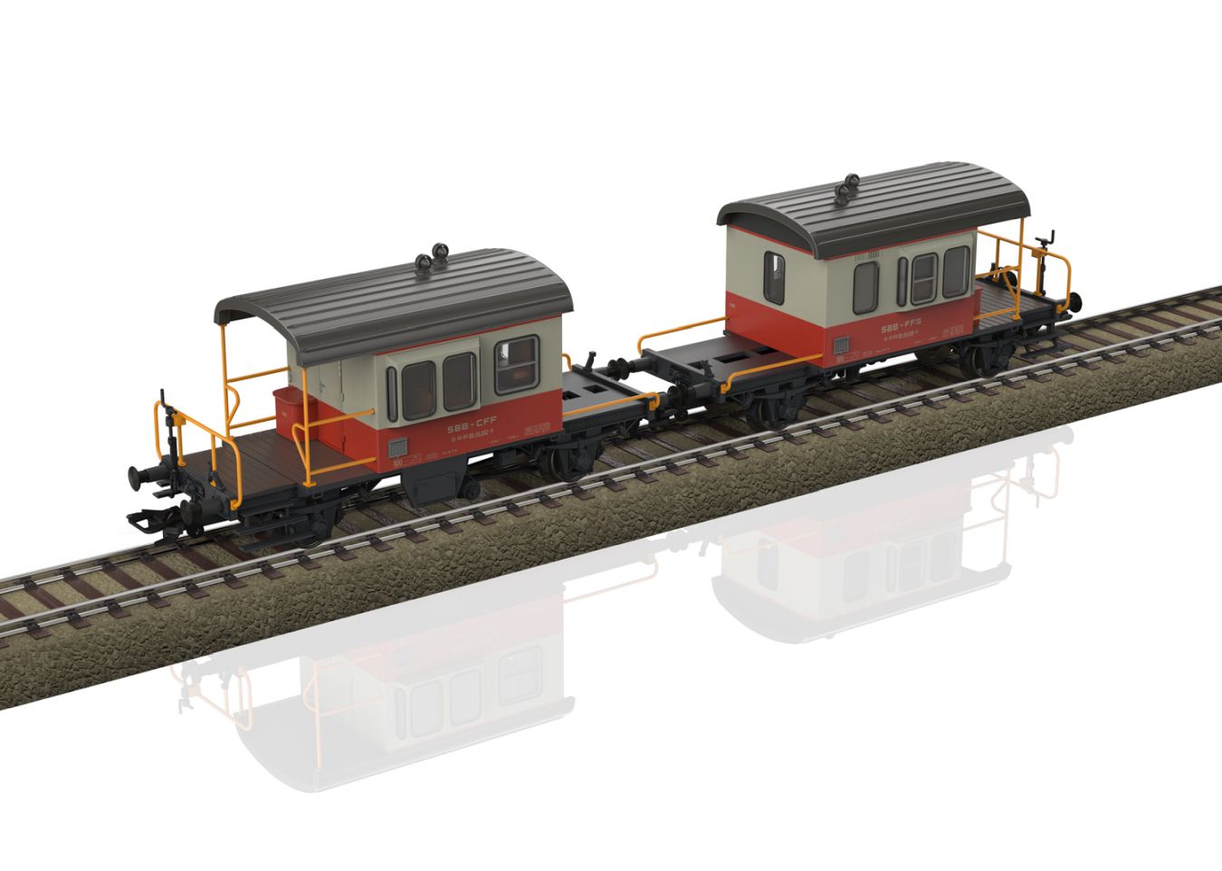 Kuppelwagen-Set Sputnik SBB, Ep.IV