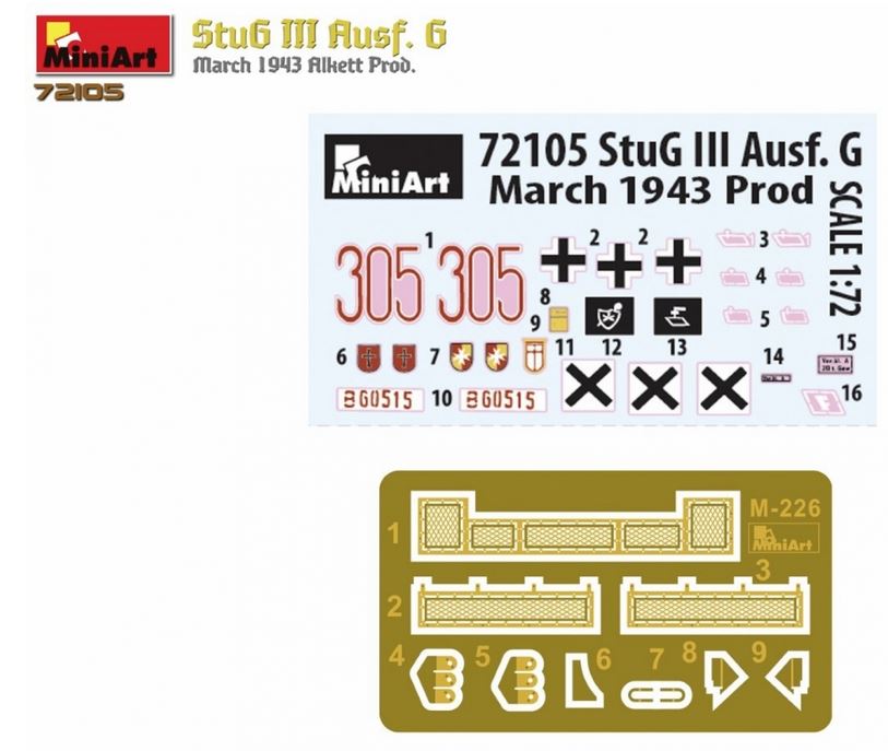 1:72 StuG III Ausf. G Prod. März 1943