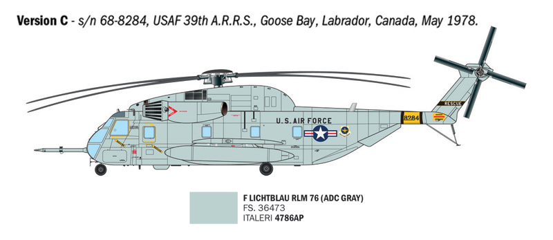 1:72 US HH-53C Jolly Green Giant