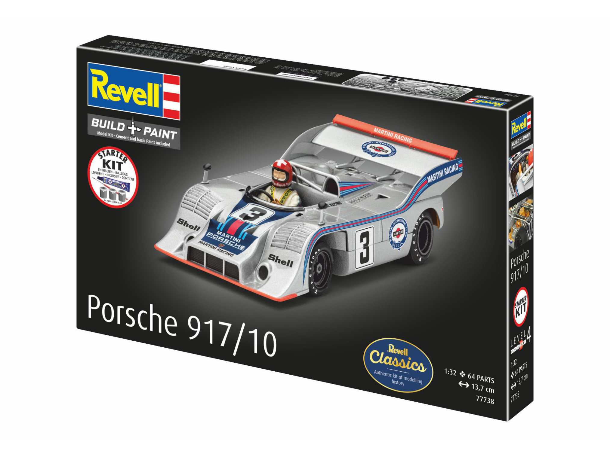 1:32-Starter Kit Porsche 917/10