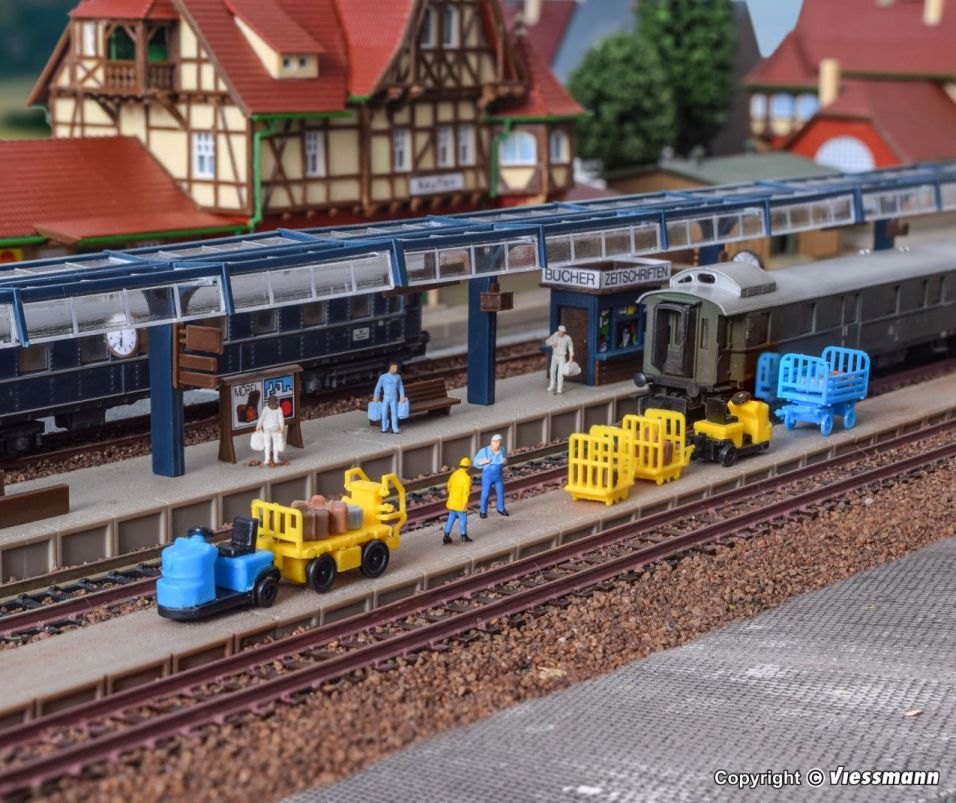 N-Gepäckbahnsteig 5-teilig
