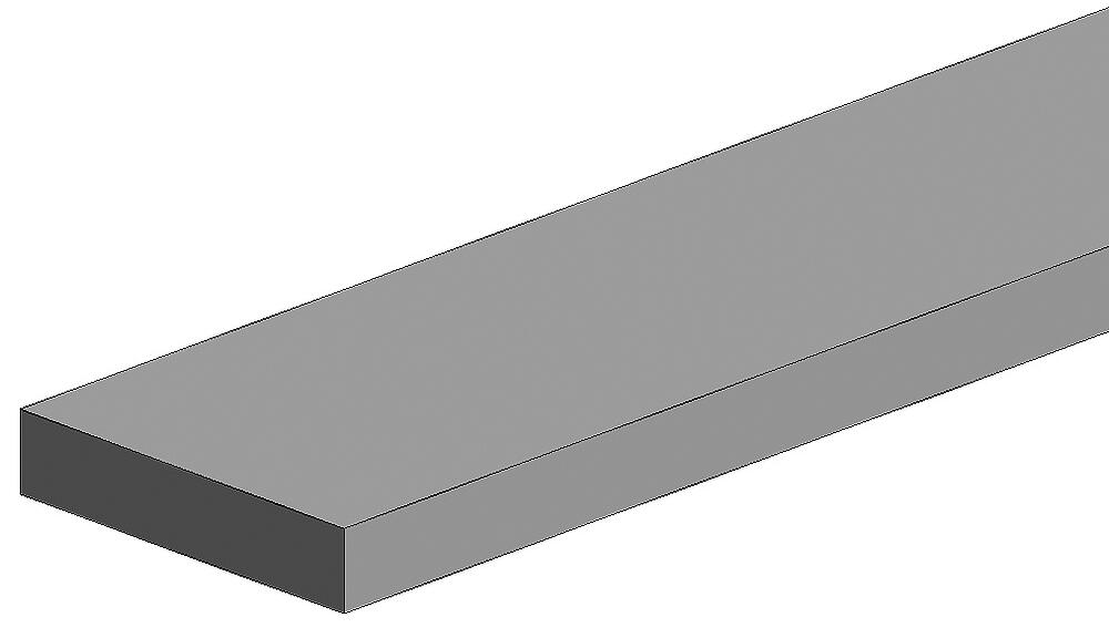 Vierkantprofile, 350x0,25x2,00mm