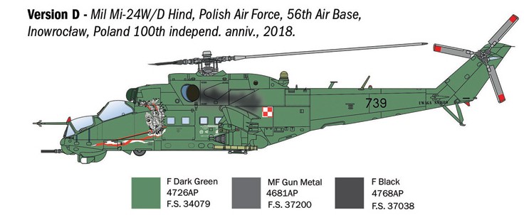 1:72 Mil MI-24P / Mil MI-35P Hind
