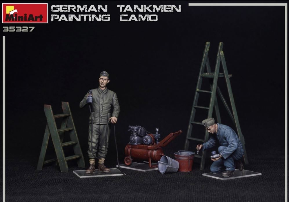1:35 Figuren Deutscher Panzer-Besatzung