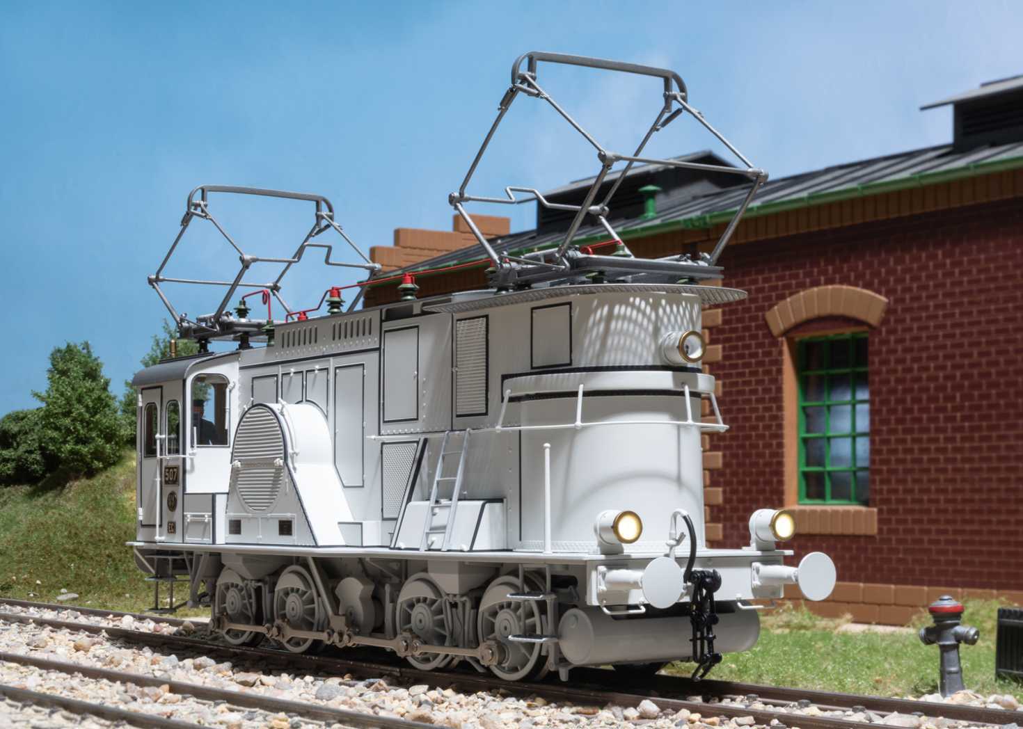 Elektrolokomotive EG 507 Fotoanstrich