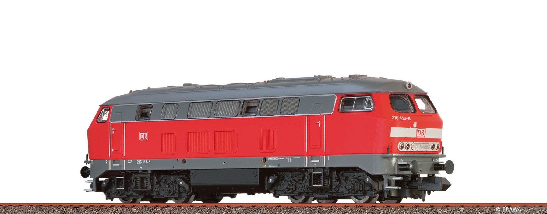 DC-Diesellok 216 DB AG, Ep.V