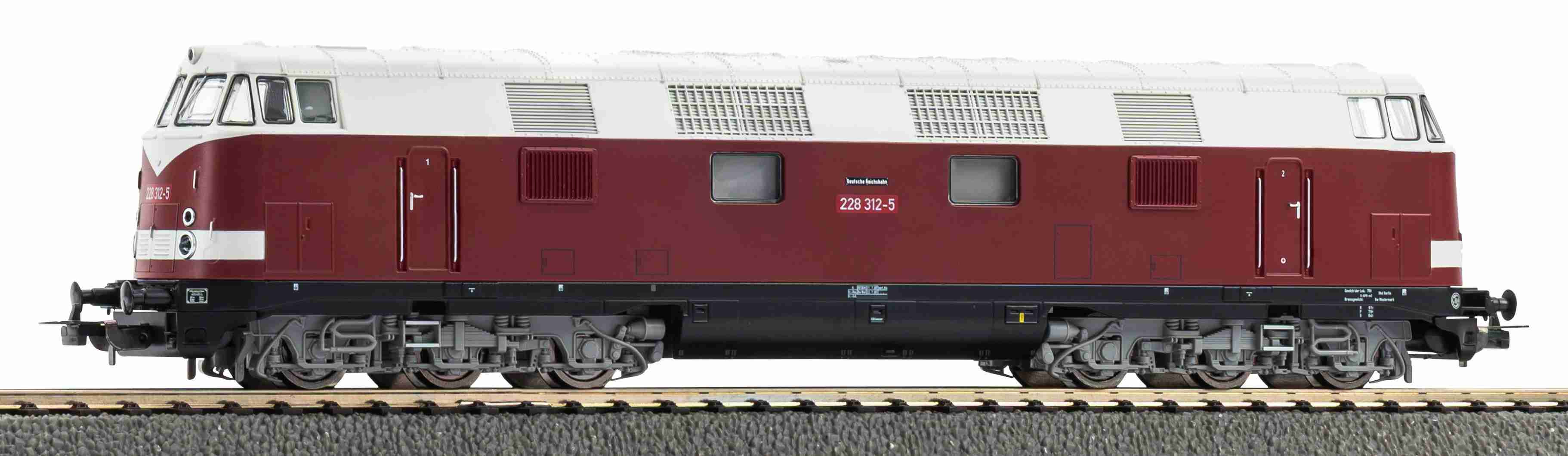 DC-Sound-Diesellok BR 228 Sparlack DR V