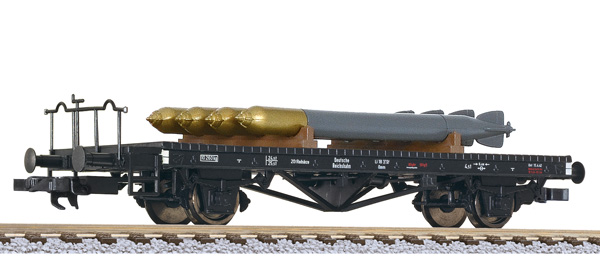 Flachwagen, Bauart Omm mit Torpedos