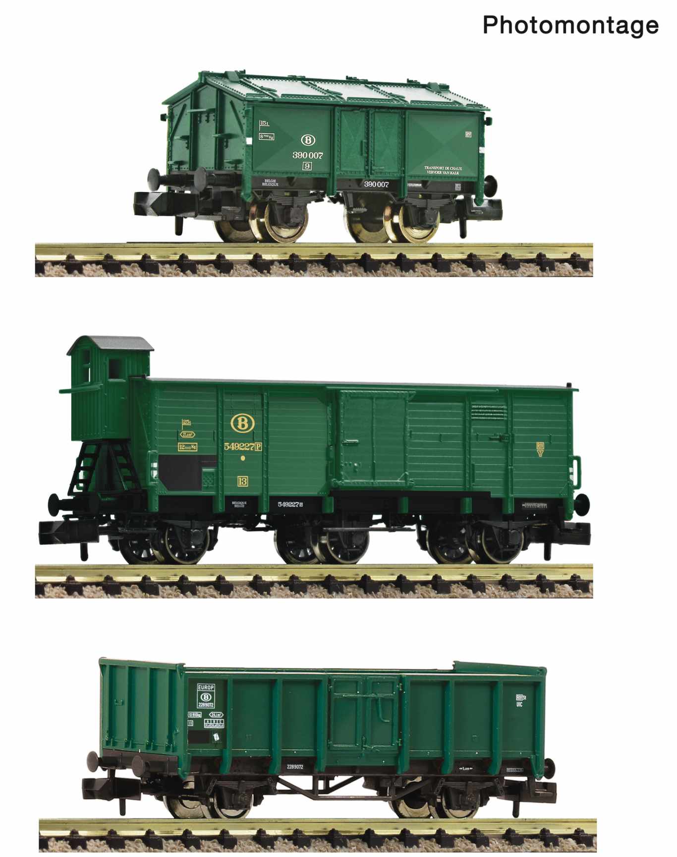 3er Set Güterzug SNCB, Ep.III