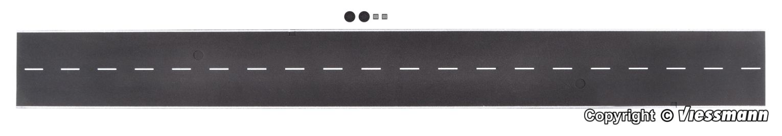 H0-Asphaltstraße, L 75 x B 8 cm