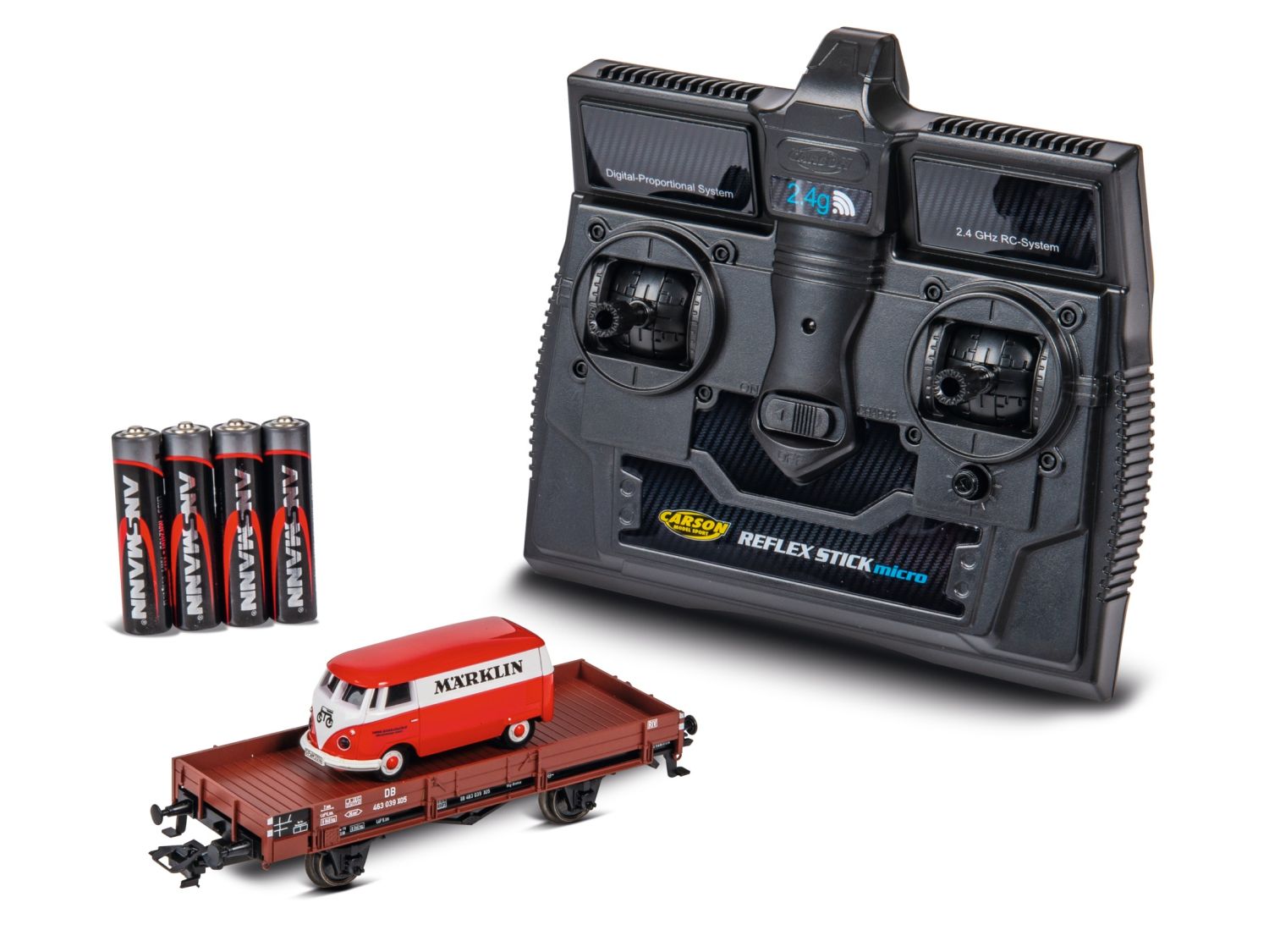 1:87-VW T1 Kastenwagen, 2,4Gh RC-Funk