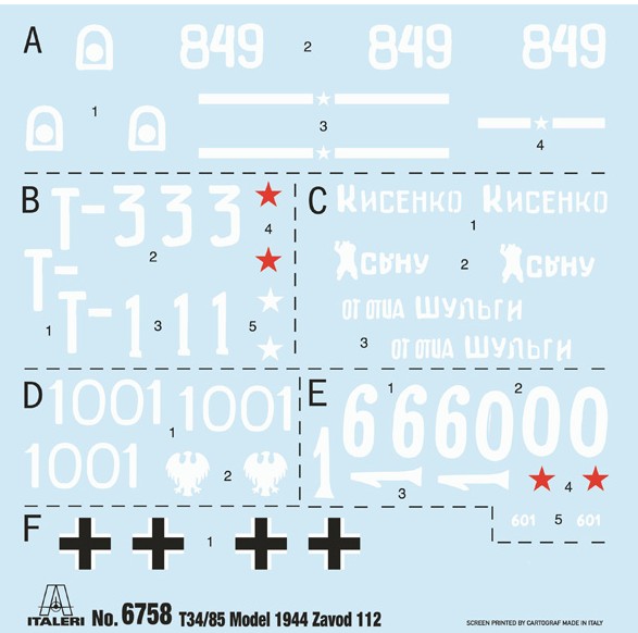 1:35 T34/85 ZAVOD 112 -1944