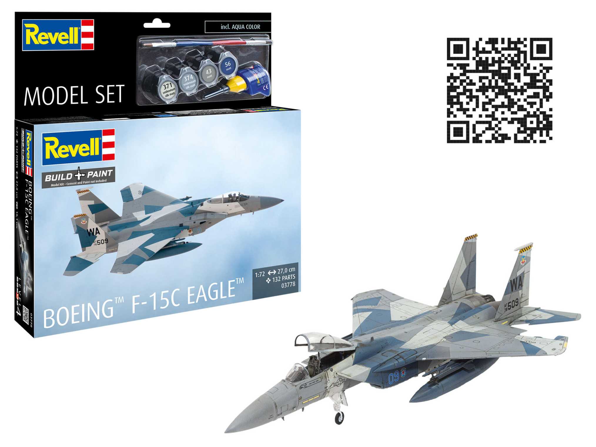 1:72-Model Set Boeing F-15C Eagle