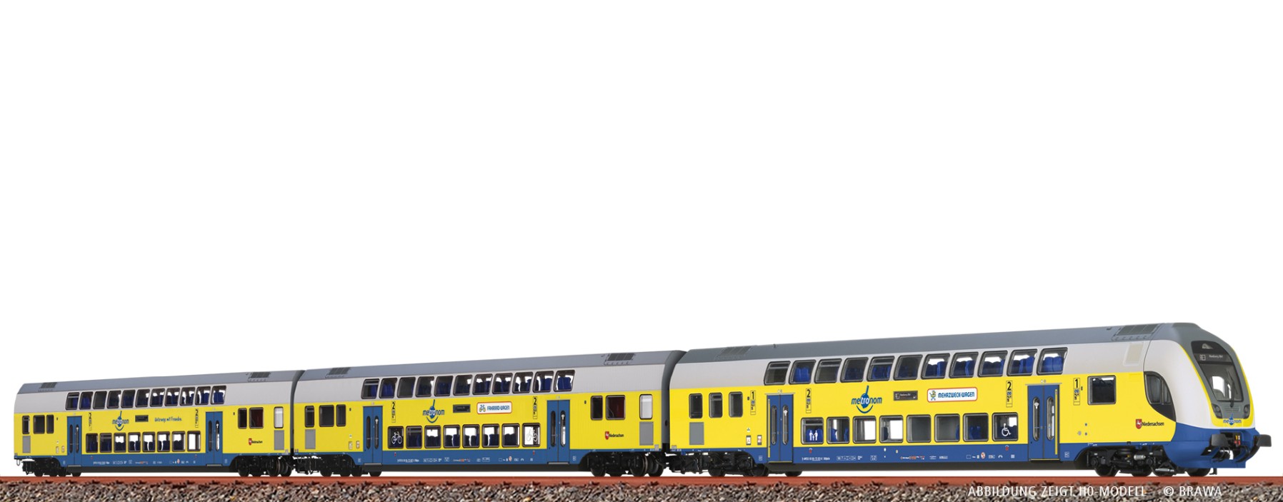 DC-Doppelstockwagen metronom Ep.VI, LED