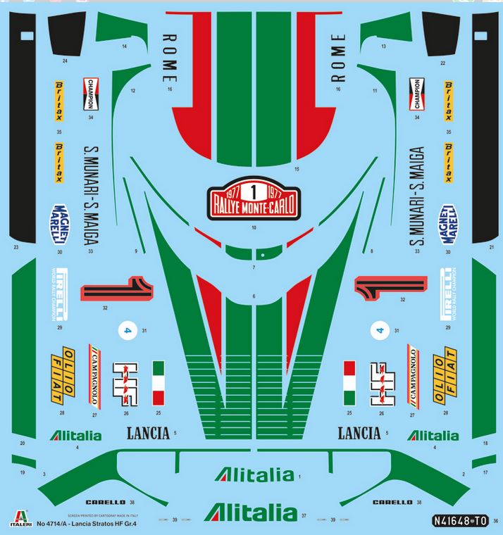 1:12 Lancia Stratos HF Gr.4