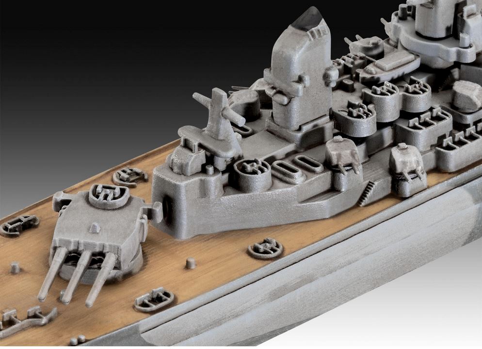 1:1200-Battleship USS New Jersey