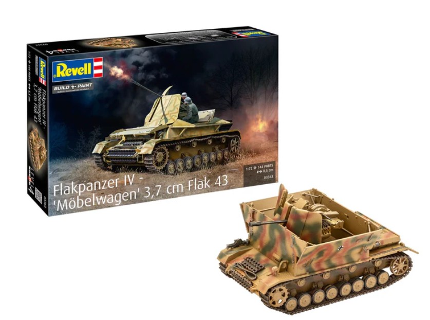 1:72-Flakpanzer IV - Möbelwagen