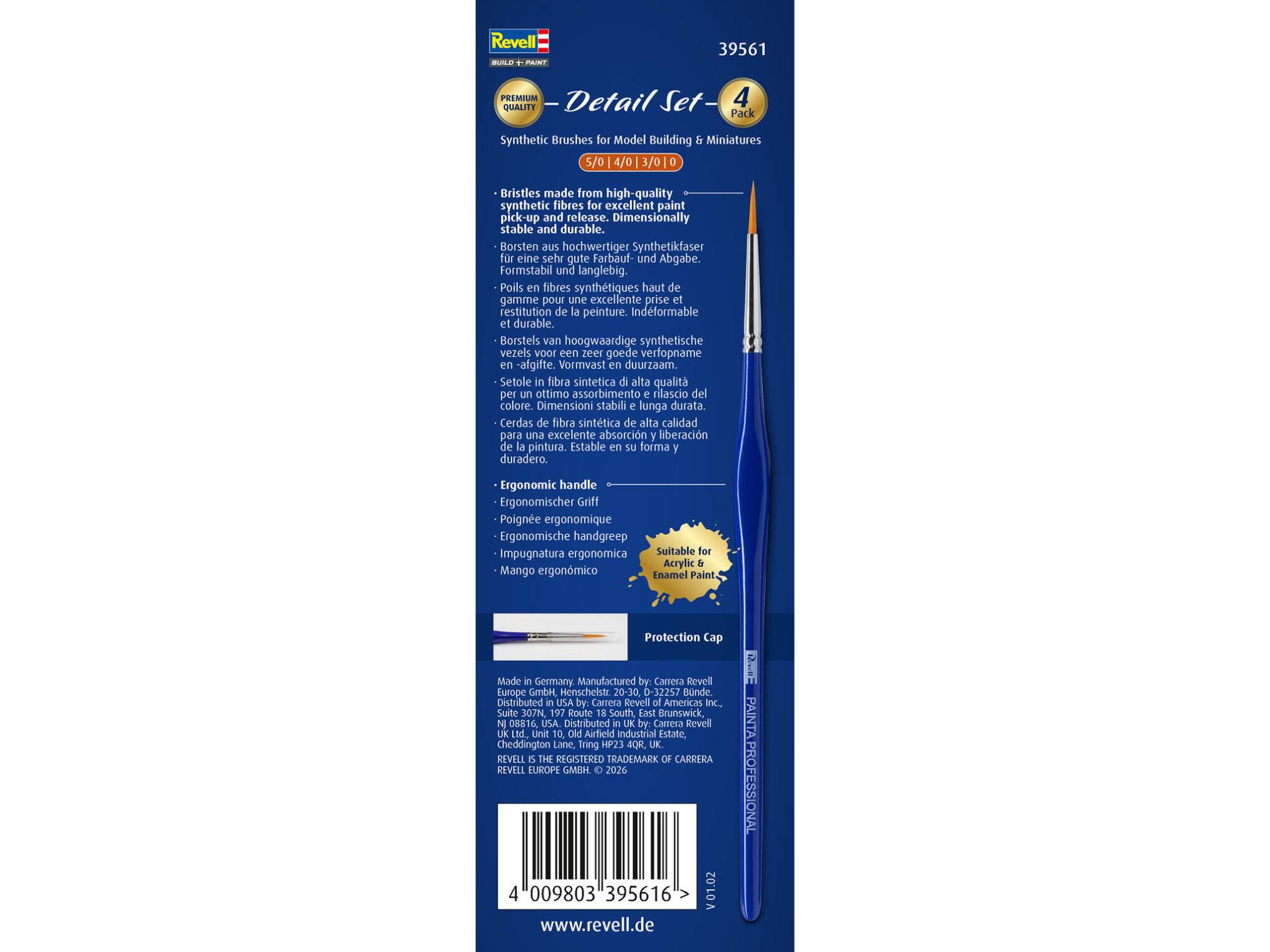 PAINTA Professional - Detail Set, 4 Pack