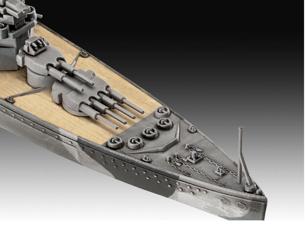 1:1200-Battleship HMS Duke of York