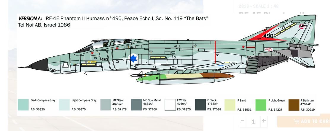 1:48 RF-4E Phantom II