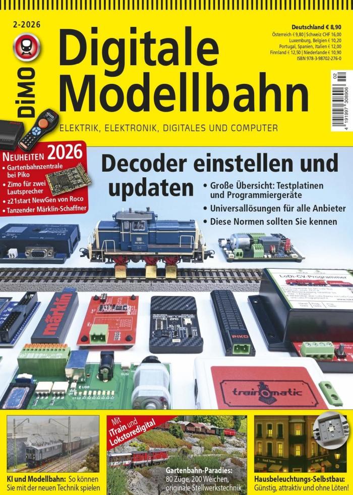 Digitale Modellbahn: Decoder einstellen
