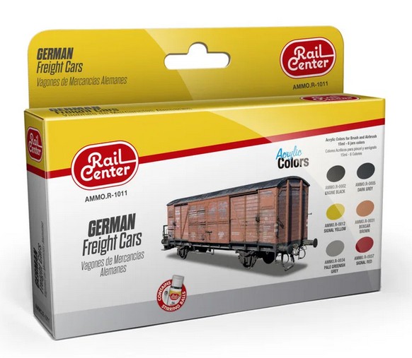 Deutsche Güterwagen, Farb-Set