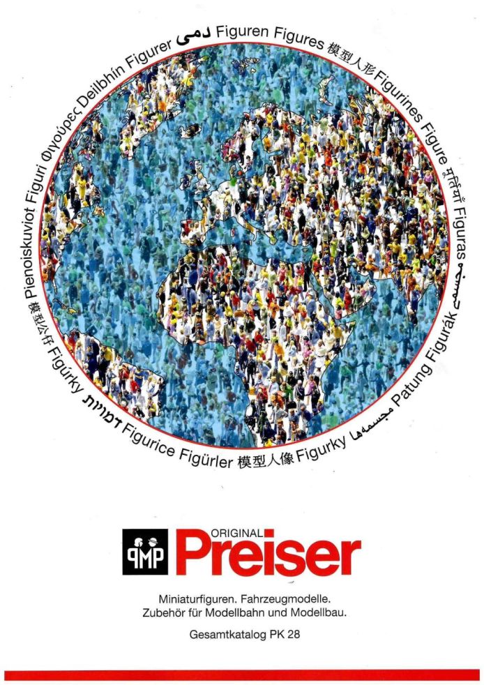 Preiser-Katalog PK 28 - Miniaturfiguren